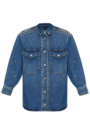 Balenciaga Denim shirt with vintage effect | Women's Balenciaga Denim shirt with vintage effect | Women's